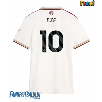 Arsenal Eberechi Eze #10 Tricou Fotbal Replică 2025-26 Femei Treilea